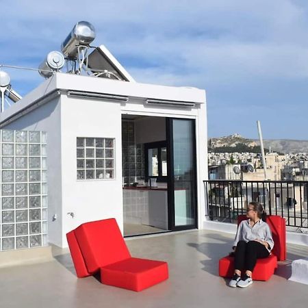 أثينا Rooftop Studio Breathtaking Views By Ghh المظهر الخارجي الصورة