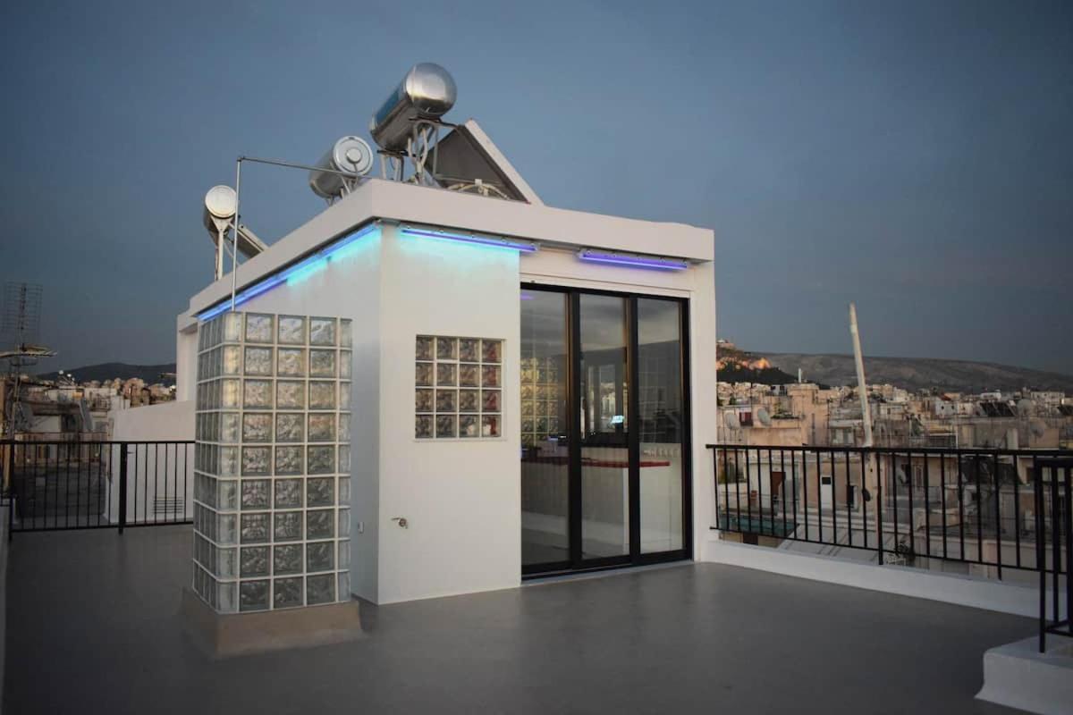 أثينا Rooftop Studio Breathtaking Views By Ghh المظهر الخارجي الصورة