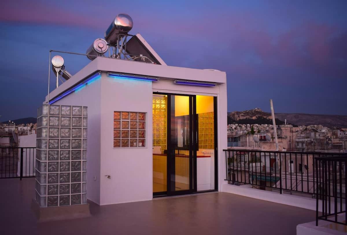 أثينا Rooftop Studio Breathtaking Views By Ghh المظهر الخارجي الصورة